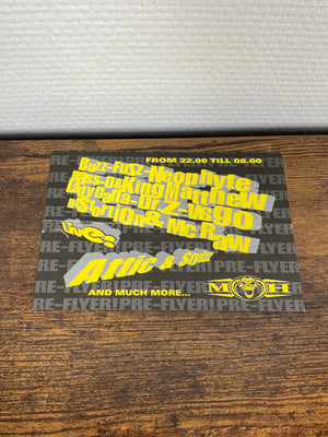 (1998) Masters Of Hardcore Pre-Flyer