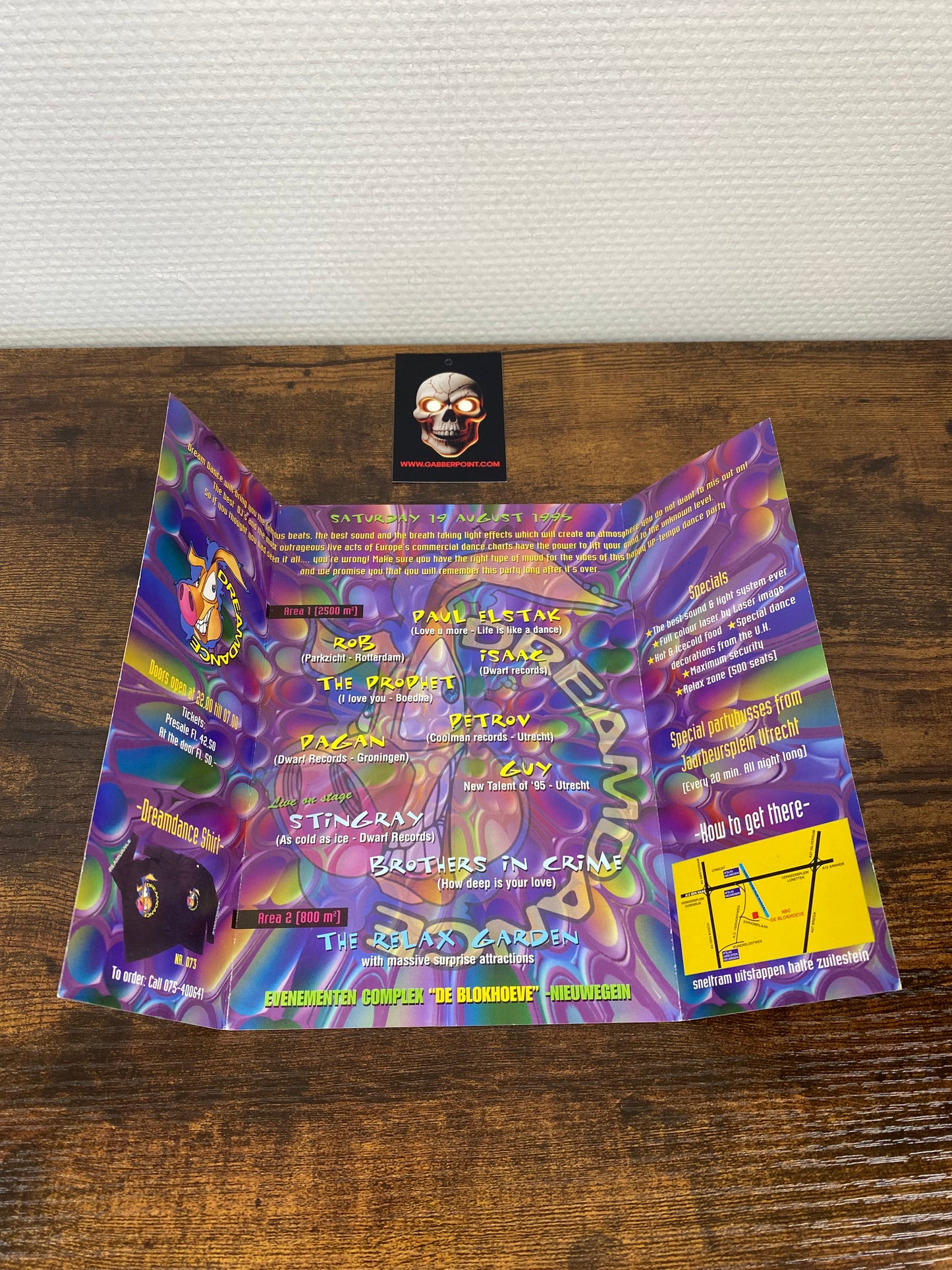 Dreamdance (1995) - Volantino / opuscolo