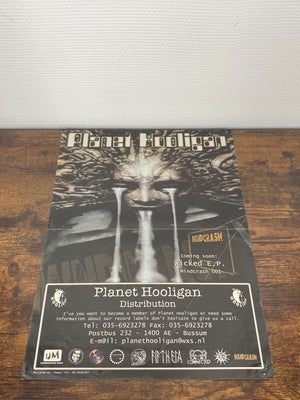 90s Traxtorm Records & Planet Hooligan Double-sided-Poster