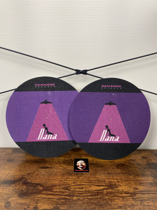 Danamite Records slipmats set (Lady Dana)