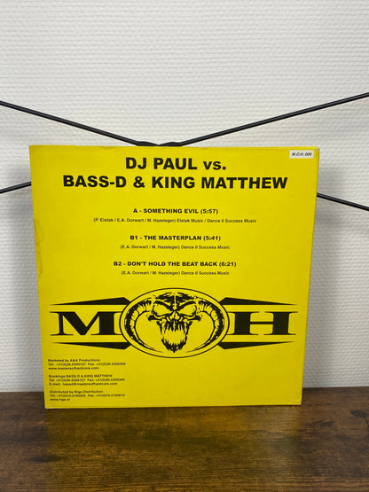 DJ Paul Vs. Bass-D & King Matthew – Something Evil (VINYL)