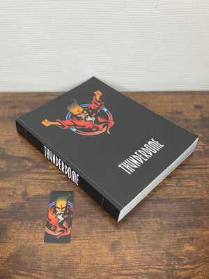 (2017) Thunderdome '25 Years Of Hardcore' Book (+Bookmark)