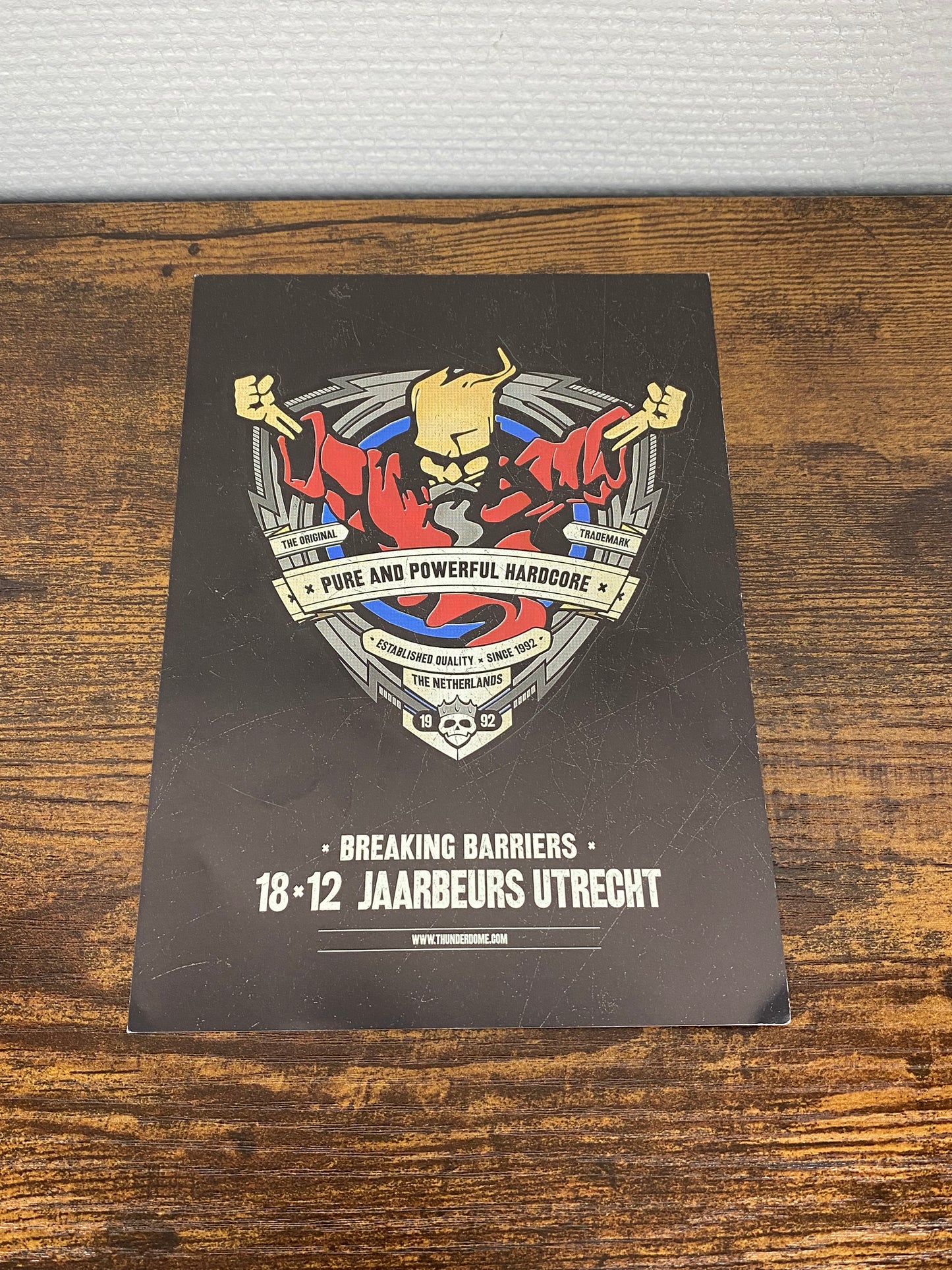 (2010) Thunderdome 'Breaking Barriers' Flyer