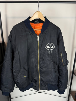 (90s) Rotterdam Terror Corps Bomber Jacket - Size L