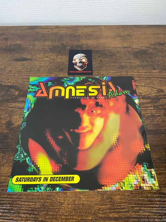 Amnesia sabato di dicembre (1994) - Volantino