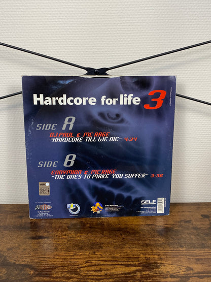 DJ Paul & Endymion With MC Rage – Hardcore For Life Vol. 3 (Vinyl)