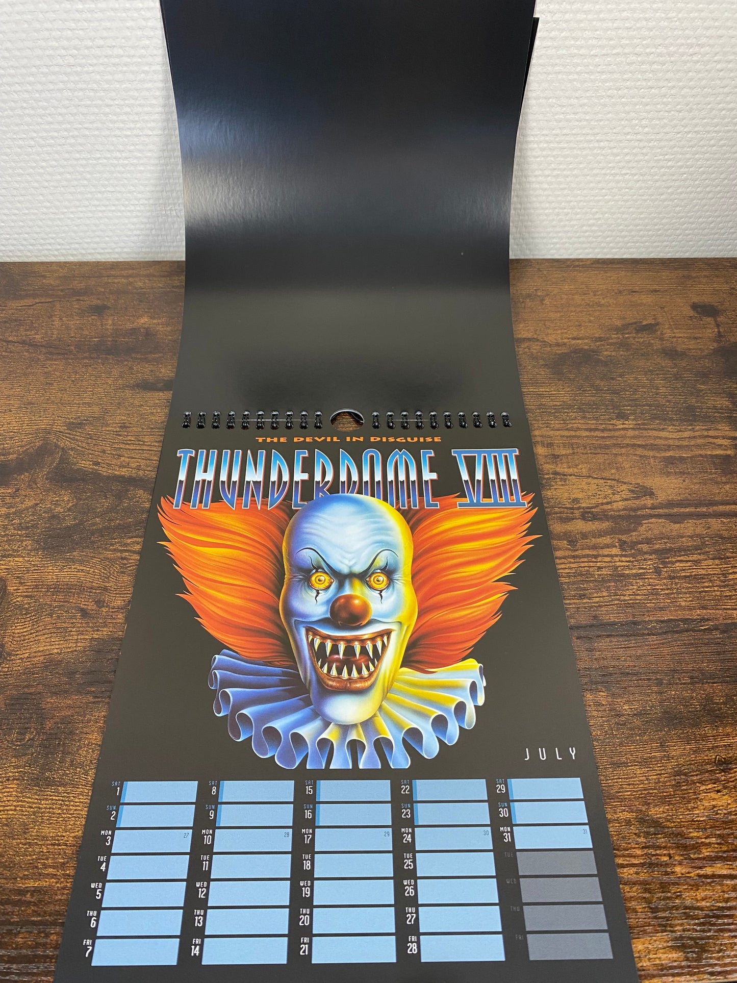 Thunderdome - Eye On The Underworld by Victor Feenstra - Calendar