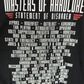 (2011) Masters of Hardcore · Statement of Disorder Polo - Size XXL