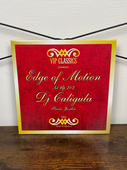 (2005, House, Hardcore, Acid) Edge Of Motion / DJ Caligula – Set Up 707 / Piano Junkie (Vinyl)
