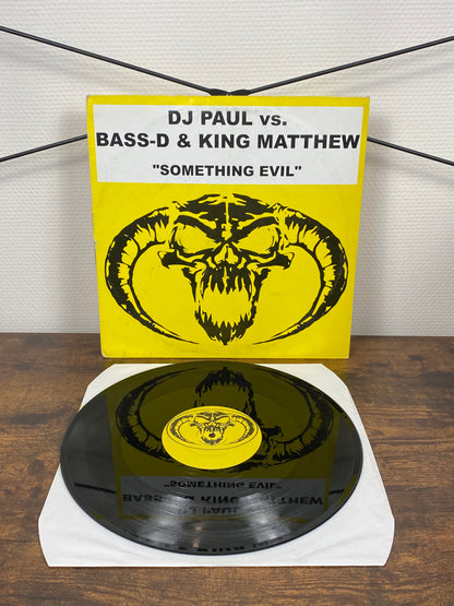 DJ Paul Vs. Bass-D & King Matthew – Something Evil (Vinyl)