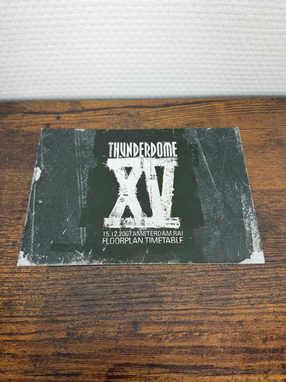(2007) Thunderdome XV: 15 Years of Thunderdome Floorplan & Timetable