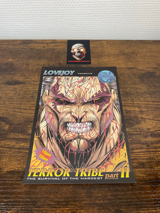 Terror Tribe Parte II (1994) - Volantino