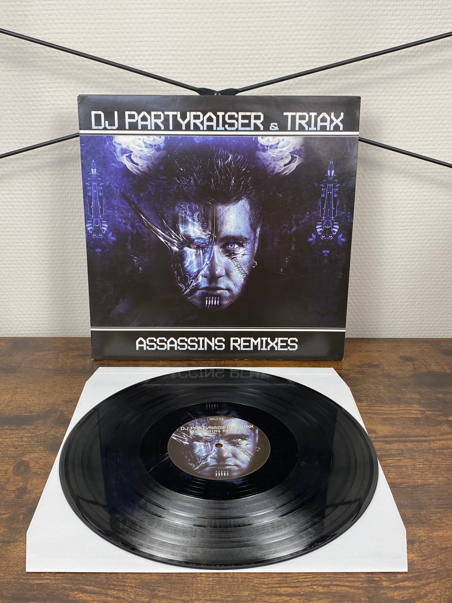 DJ Partyraiser & Triax – Assassins Remixes (Vinyl)