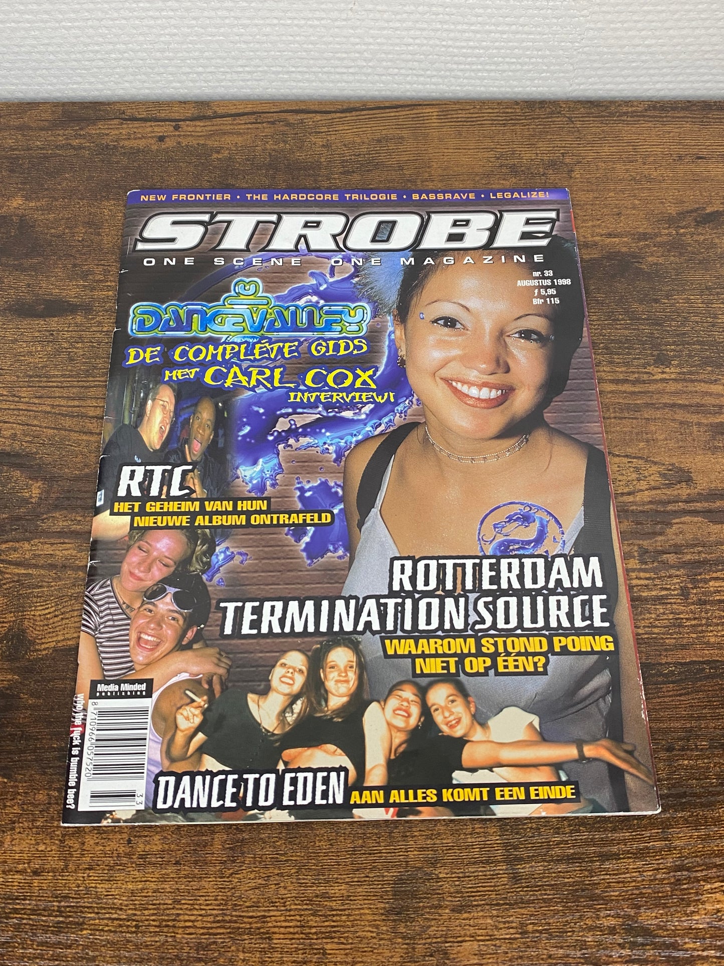 (1998) Strobe Magazine 33 (With Dance Valley '98 Poster)