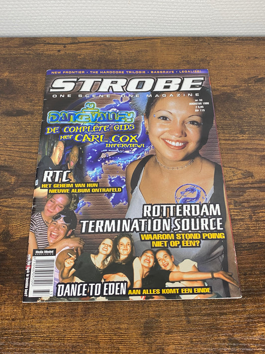 (1998) Strobe Magazine 33 (With Dance Valley '98 Poster)