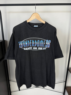 (1996) Thunderdome '96 'Dance Or Die!!!' - T-Shirt - Size XL