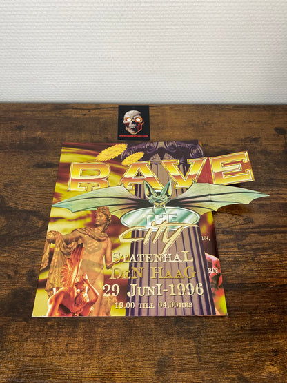 Rave The City (1996) - Booklet / Flyer