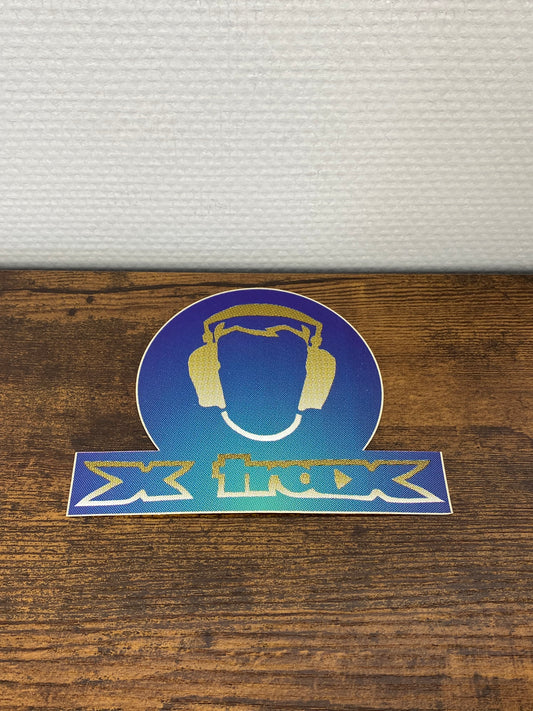 X-Trax Records Sticker