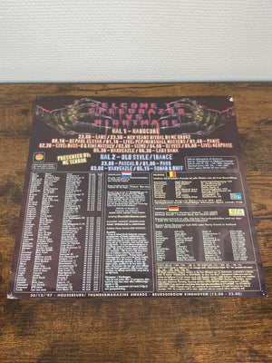 (1997) Speedrazor vs Nightmare · The Ultimate New Years Rave (Big Flyer)