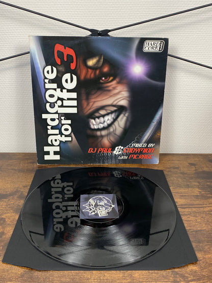 DJ Paul & Endymion With MC Rage – Hardcore For Life Vol. 3 (Vinyl)