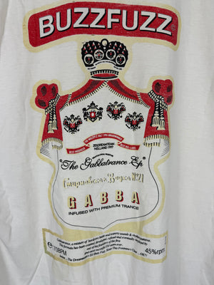 (1997) Buzz Fuzz - 'The Gabbatrance EP' T-Shirt - Size XL