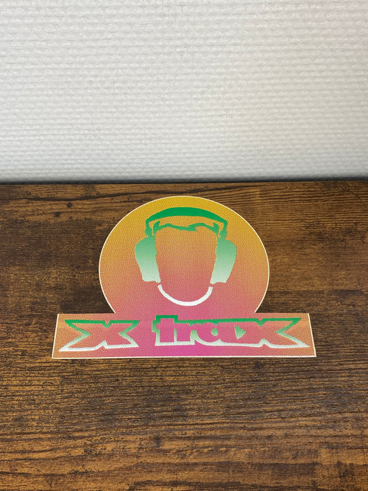 X-Trax Records Sticker