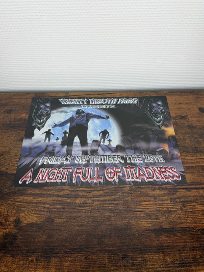 (1998) A Night Full of Madness (Flyer)
