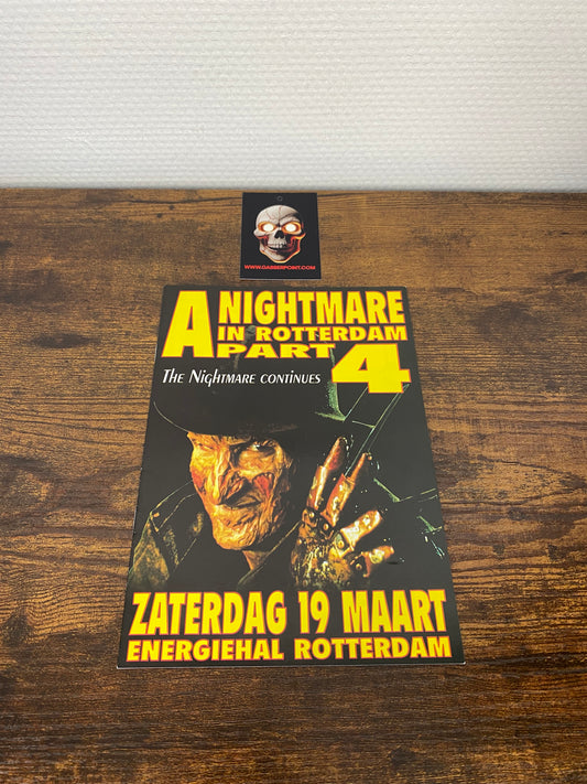 A Nightmare In Rotterdam Part 4 (1994) - Booklet / Flyer