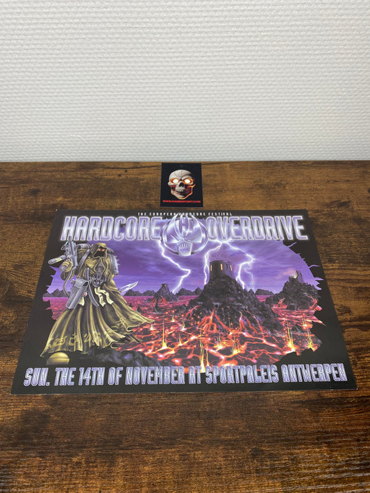 Hardcore Overdrive 1999 - Volantino