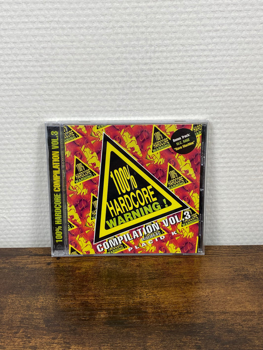 Placid K – 100% Hardcore Warning! Compilation Vol.3 (CD)