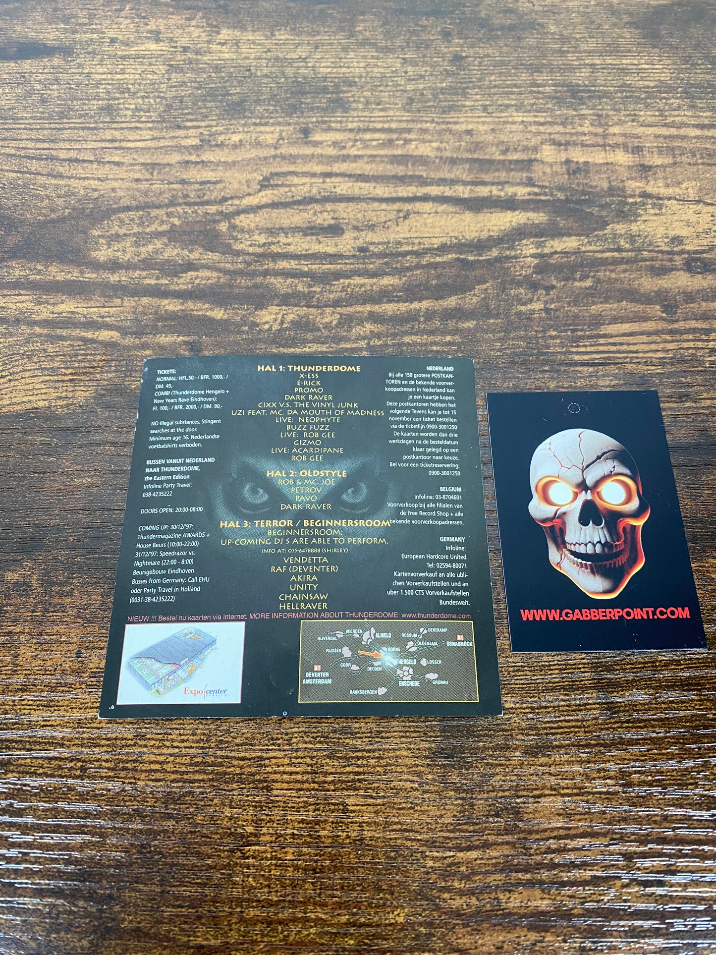 Thunderdome Eastern Edition 1997 - Small Flyer