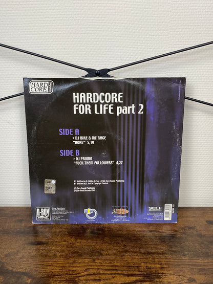 (2001) DJ Bike & DJ Promo – Hardcore For Life Part 2 (Vinyl)