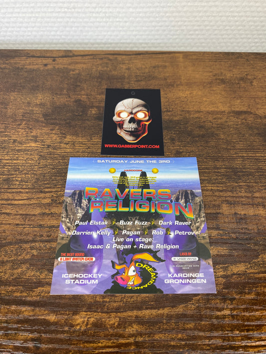 Ravers Religion (1995) - Flyer