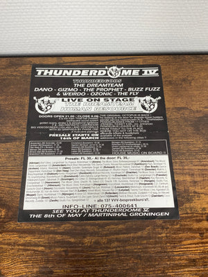 (1993) Thunderdome IV Flyer