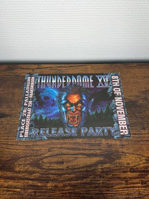 (1996) Thunderdome XV - Release Party Flyer