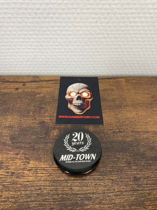20 anni di Mid-Town Records - Bottone/Spilla