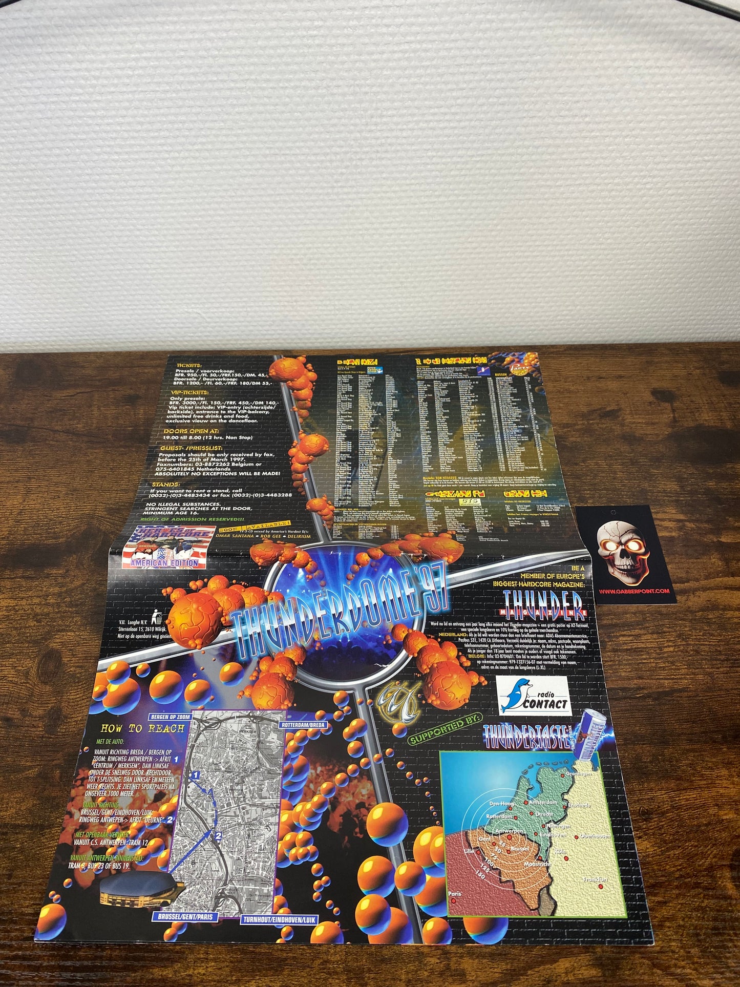 Thunderome '97 - Big booklet / Flyer