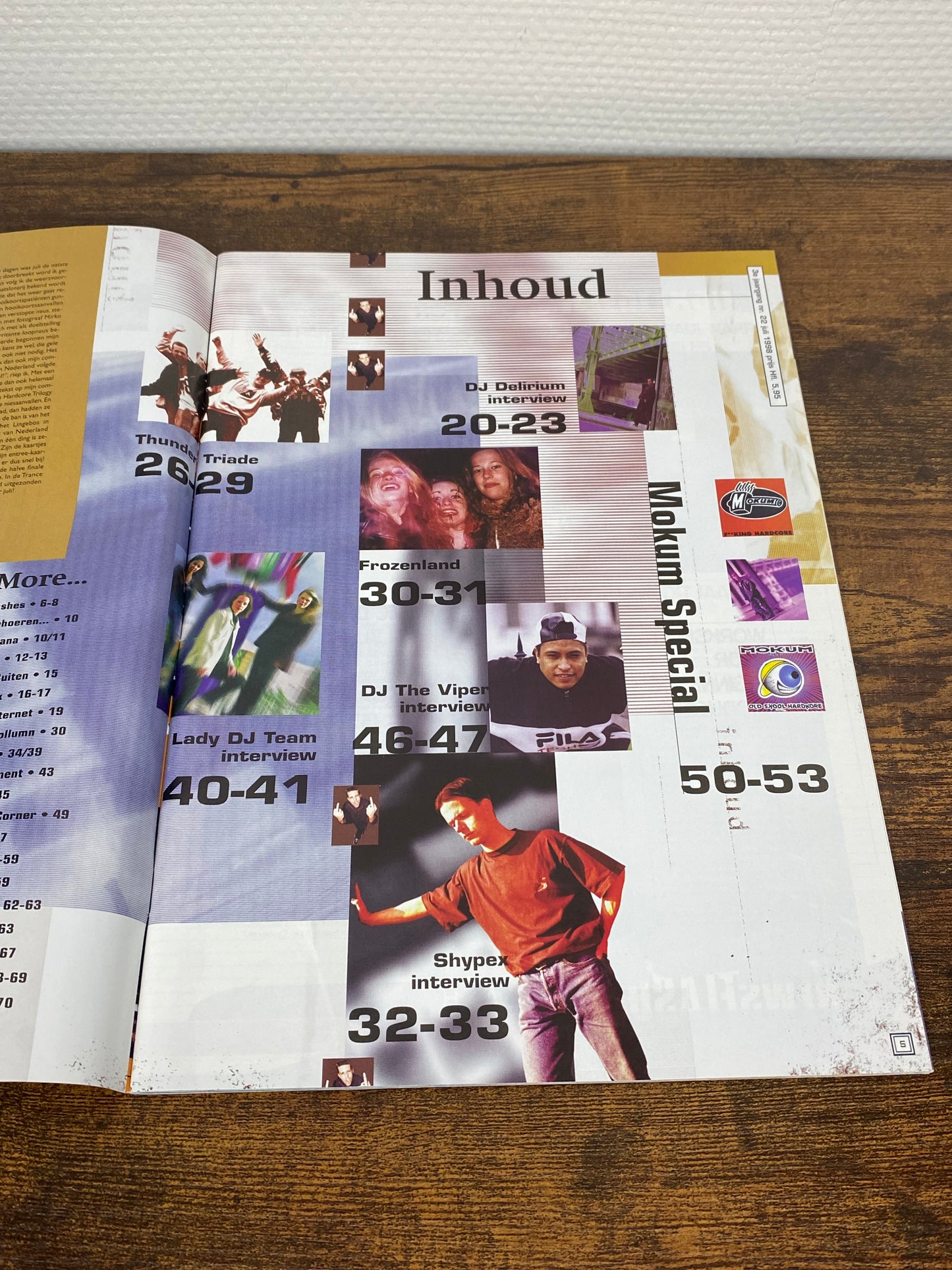 (1998) Thundermagazine 22 (With Rotterdam Records DJ Rob Poster!)
