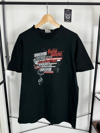 (2009) Thunderdome - 'Fight Night' T-Shirt - Size XL