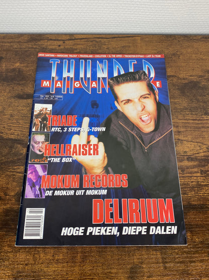 (1998) Thundermagazine 22 (With Rotterdam Records DJ Rob Poster!)