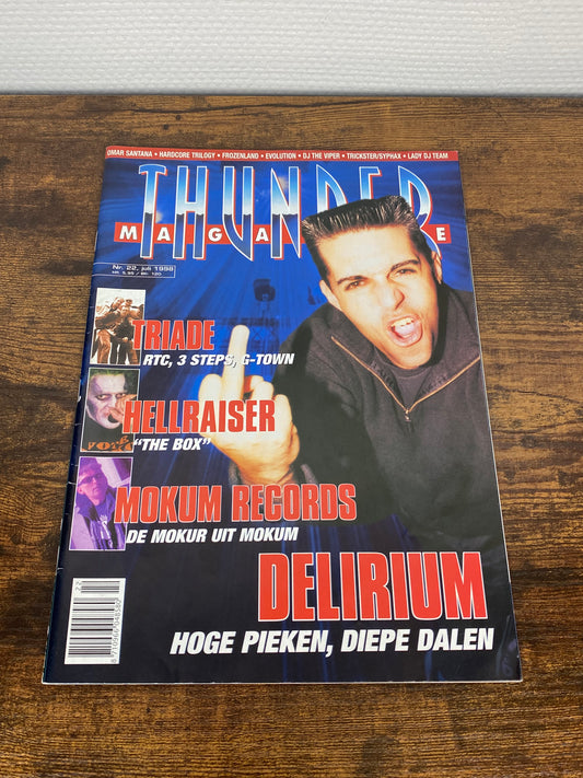 (1998) Thundermagazine 22 (With Rotterdam Records DJ Rob Poster!)