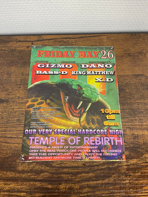 (1995) Inferno Records · Label Party (Flyer)