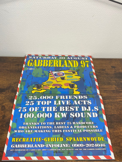 (1997) Strobe Magazine (Includes a Gabberland 1997 Poster)
