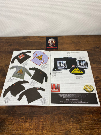D-Boy Merchandise - Booklet - Flyer