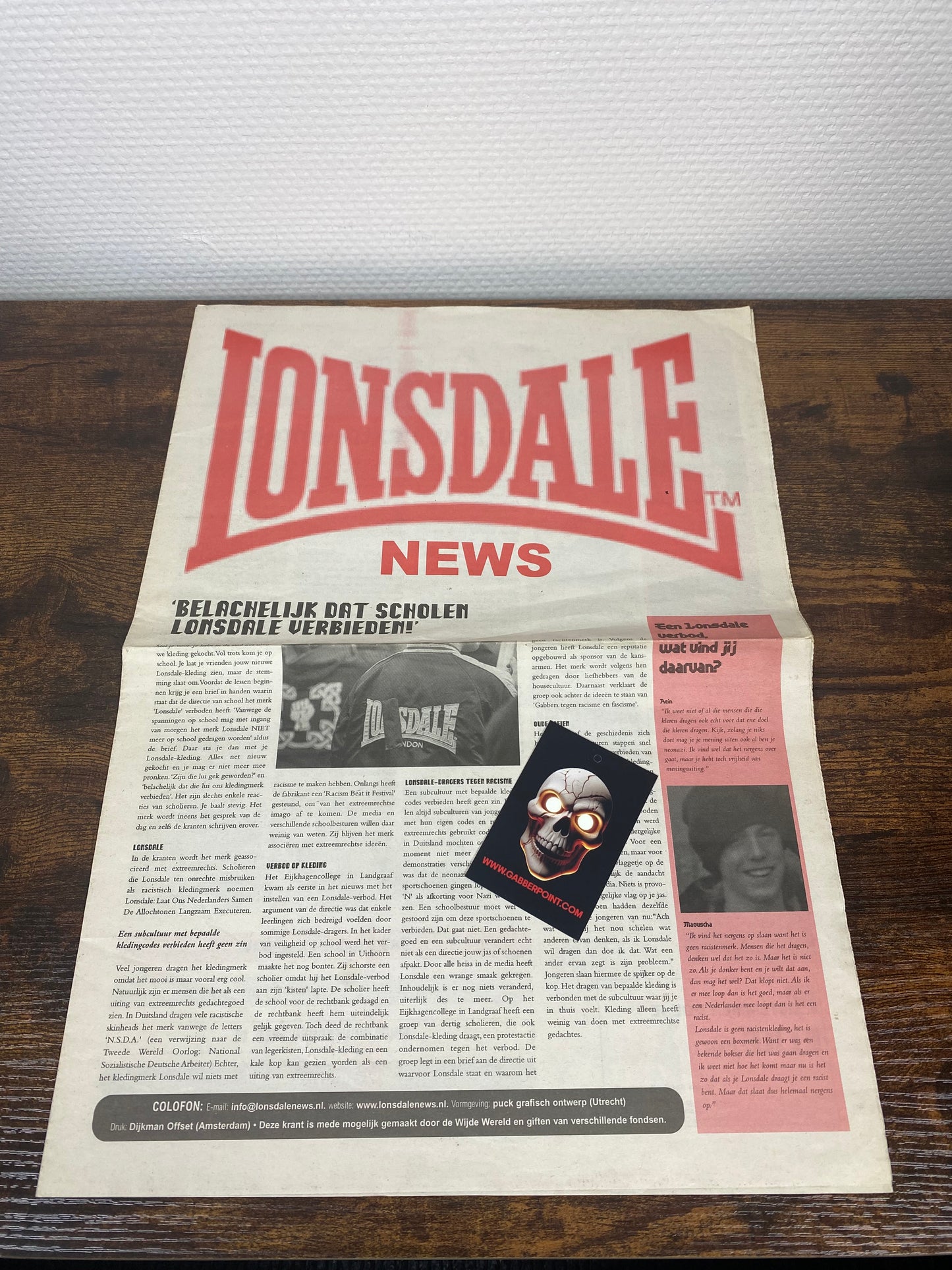 Lonsdale newspaper 2004