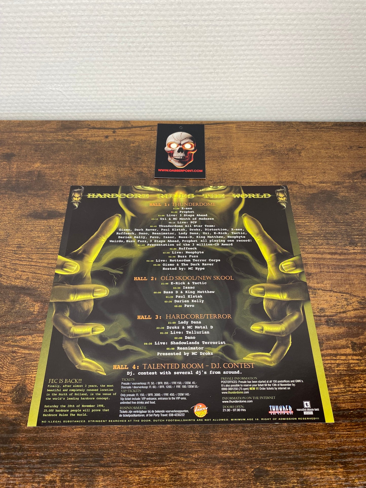 Thunderdome '98 - 1998 - Flyer