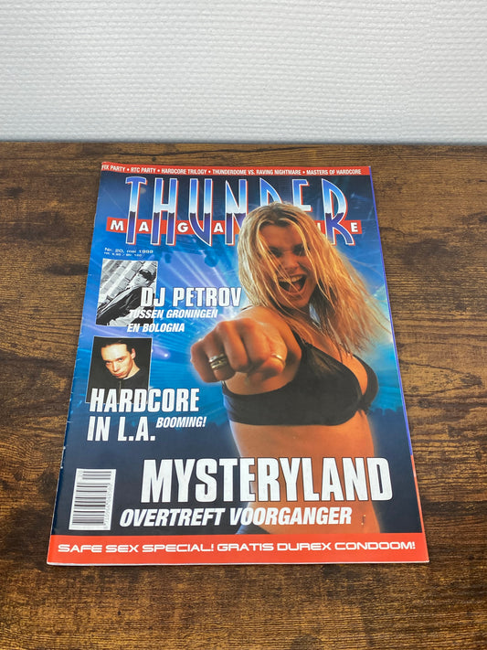 (1998) Thundermagazine 20 (With Marshall Masters Poster)