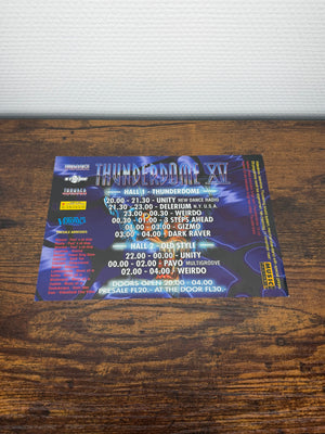 (1996) Thunderdome XV - Release Party Flyer