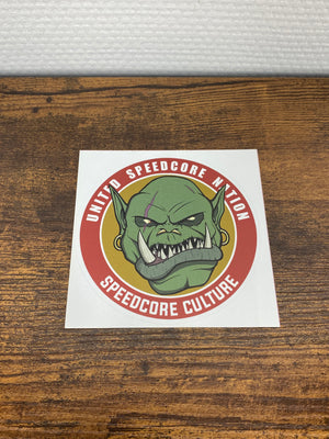 United Speedcore Nation Sticker
