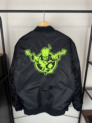 (2020) Thunderdome 'High Voltage' Bomber Jacket - Size L (With Keychain)